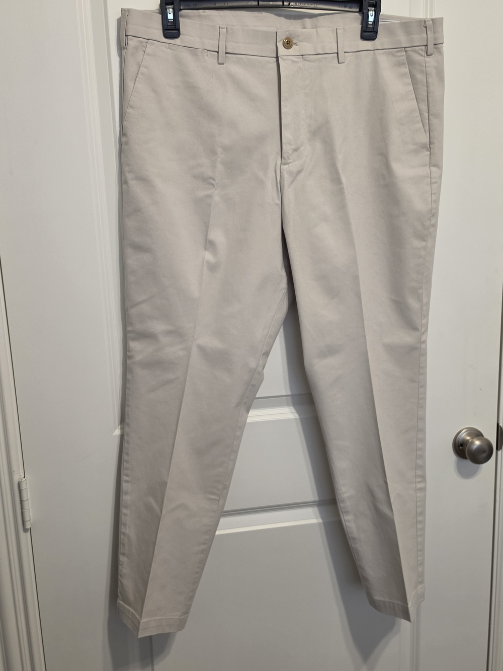 GAP Beige Straight-Leg Chinos